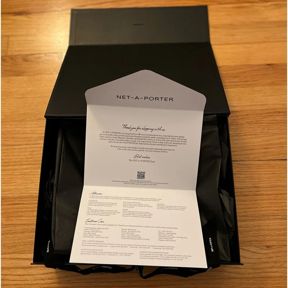Net-A-Porter Gift Storage Box/Letter/Tissue Paper